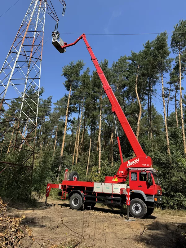 czerwony podnośnik